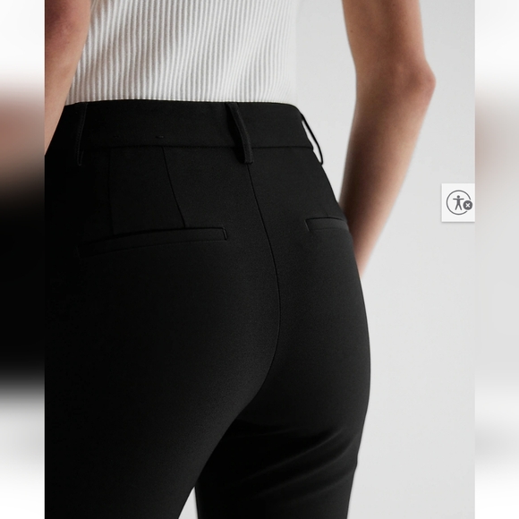 EXPRESS Editor Studio Stretch Twill Mid Rise Skinny Pant - Picture 4 of 5